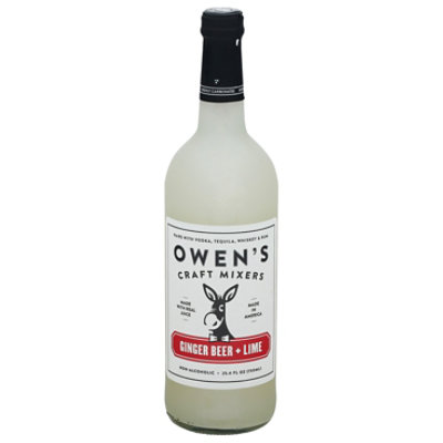 Owens Craft Mixers Ginger Beer Lime - 750 Ml 