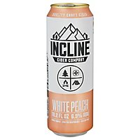 Incline White Peach Cider In Cans - 19.2 Oz - Image 3