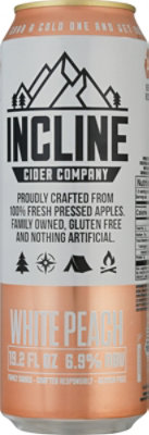 Incline White Peach Cider In Cans - 19.2 Oz - Image 6