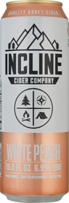 Incline White Peach Cider In Cans - 19.2 Oz - Image 2