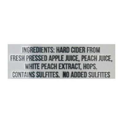 Incline White Peach Cider In Cans - 19.2 Oz - Image 5