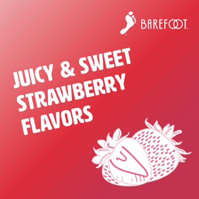 Barefoot Cellars Strawberry Moscato Wine - 750 Ml - Image 4
