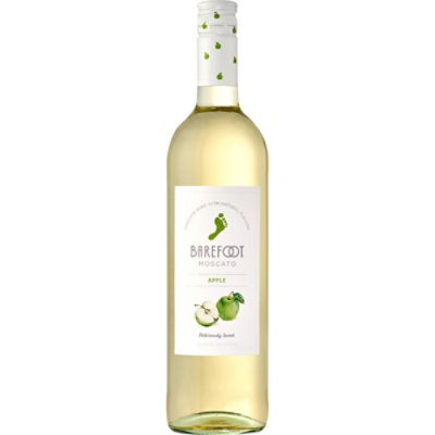 Barefoot Cellars Apple Moscato White Wine - 750 Ml - Image 3