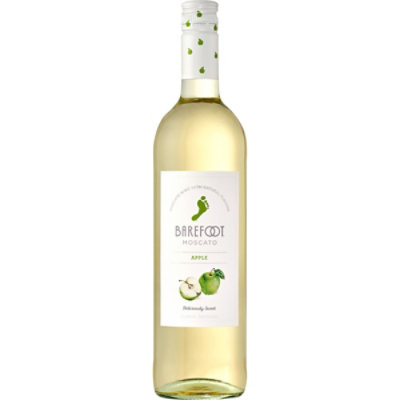 Barefoot Cellars Apple Moscato White Wine - 750 Ml