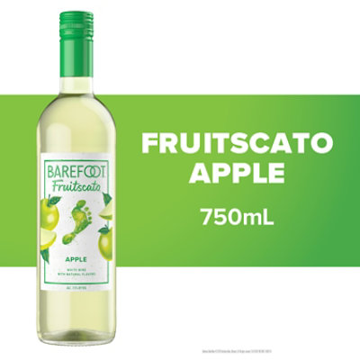 Barefoot Cellars Apple Moscato White Wine - 750 Ml