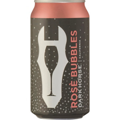 Dark Horse Sparkling Brut Rose Wine In Can - 375 Ml - Image 2