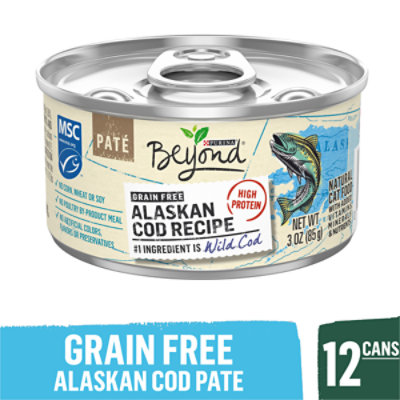 Beyond Cat Food Wet Alaskan Cod - 3 Oz