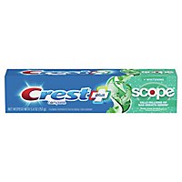 Crest Complete Plus Toothpaste +Whitening Scope Minty Fresh Striped - 5.4 Oz - Image 1