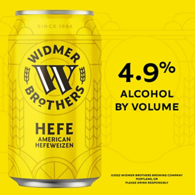 Widmer Brothers Brewing Hefe Cans - 18-12 Fl. Oz. - Image 2