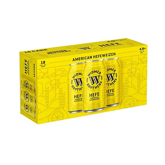 Widmer Brothers Brewing Hefe Cans - 18-12 Fl. Oz.