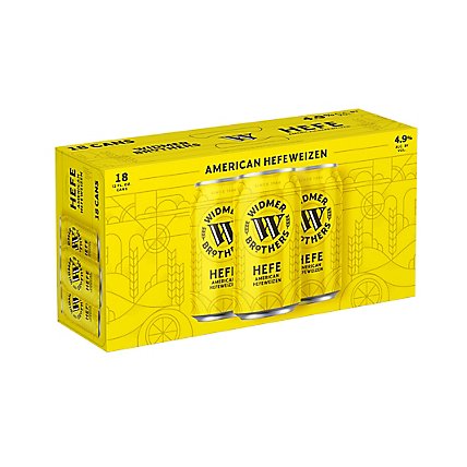 Widmer Brothers Brewing Hefe Cans - 18-12 Fl. Oz. - Image 1