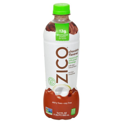 ZICO Coconut Water With Protein Beverage Chocolate - 16.9 Fl. Oz