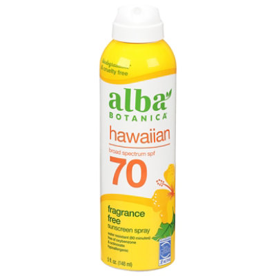 Alba Botanica SPF 70 Clear Sunscreen Spray - 5 Oz - Image 3