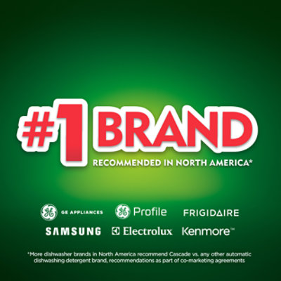 Cascade Original Dishwasher Pods ActionPacs Dishwasher Detergent Tabs Fresh Scent - 25 Count - Image 6