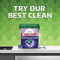 Cascade Original Dishwasher Detergent Pods ActionPacs Tabs Fresh Scent - 37 Count - Image 5