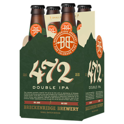 Breckenridge 472 Double Ipa In Bottles - 4-12 Fl. Oz. - Safeway