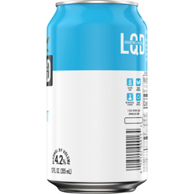 Lqd Creative Liquids Original Hard Coconut Water Can - 12 Fl. Oz. - Image 1