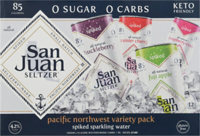 San Juan Variety Pack In Cans - 12-12 Fl. Oz. - Image 2