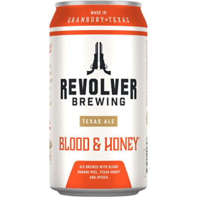 Revolver Blood & Honey Ale Craft American Beer 7% ABV Cans - 12-12 Fl. Oz. - Image 3