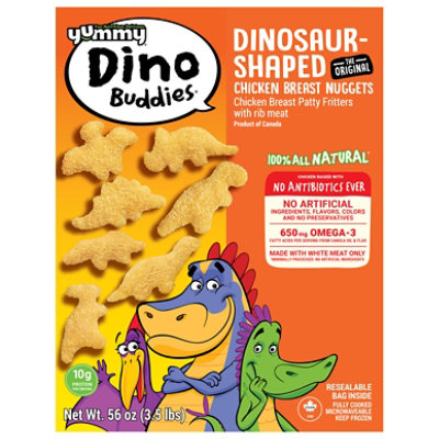 Yummy Dino Buddies Chicken Nugget - 56 Oz
