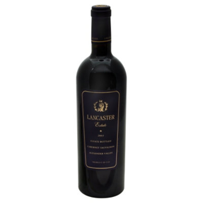 Lancaster Estate Wine Cabernet Sauvignon Alexander Valley - 750 Ml