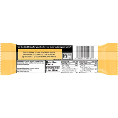 KIND Honey Roasted Nuts & Sea Salt Gluten Free Snack Bar - 1.4 Oz - Image 2