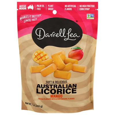 Darrell Lea Liquorice Soft Eating Mango Flavor - 7 Oz - Image 2