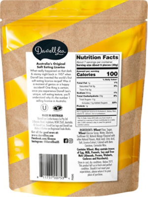 Darrell Lea Liquorice Soft Eating Mango Flavor - 7 Oz - Image 5