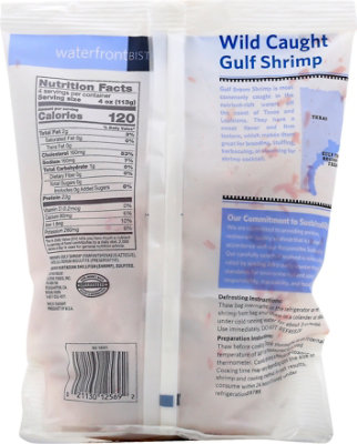 waterfront BISTRO Shrimp Gulf Raw Wild Caught Shell & Tail On Colossal Under 15 Count- 16 Oz - Image 5