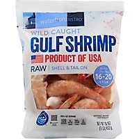 waterfront BISTRO Shrimp Gulf Wild Caught Shell & Tail On Extra Jumbo 16 To 20 Count - 16 Oz - Image 2