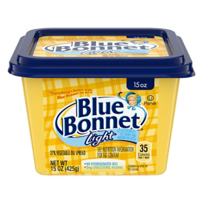 Blue Bonnet Light Vegetable Oil Spread - 15 Oz - Image 1