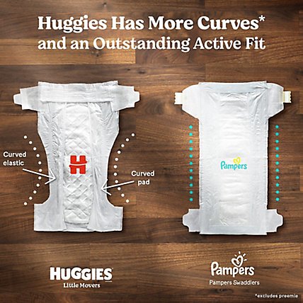 Huggies Little Movers Size 5 Baby Diapers - 19 Count - Image 3