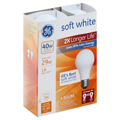 GE 29w Long Life Eeh A19 - Each