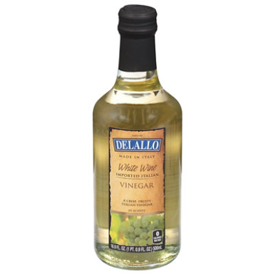 DeLallo Vinegar White Wine Verdicchio - 16.9 Fl. Oz. - Image 3