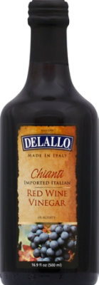 DeLallo Vinegar Red Wine Chianti - 16.9 Fl. Oz. - Image 2