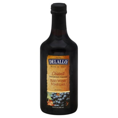 DeLallo Vinegar Red Wine Chianti - 16.9 Fl. Oz. - Image 1