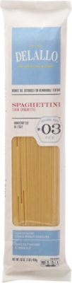 DeLallo Pasta Spaghetti Thin No. 3 - 16 Oz - Image 2