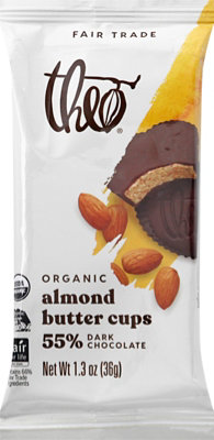 Theo Choc Choc Cup Slted Almnd - 1.3 Oz - Image 2