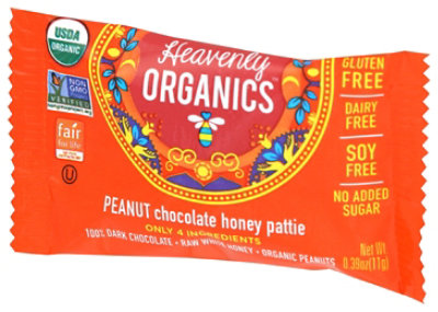 Heavenly Hny Patty Choc Pnut Org Sngl - .39 Oz - Image 4