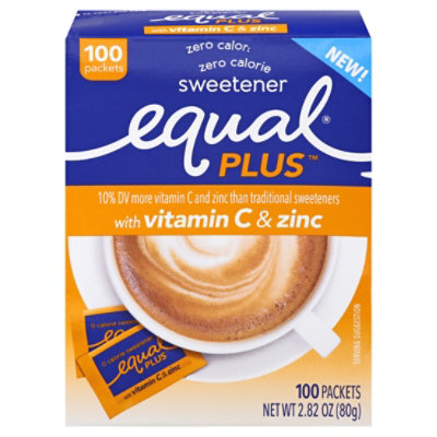 Equal Plus 100 Count Vitamin C & Zinc C - 2.82 Oz - Image 3