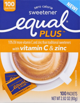 Equal Plus 100 Count Vitamin C & Zinc C - 2.82 Oz - Image 2