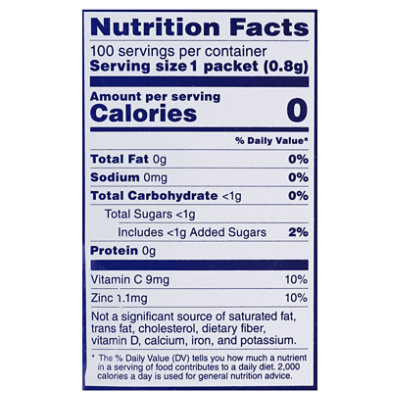 Equal Plus 100 Count Vitamin C & Zinc C - 2.82 Oz - Image 4