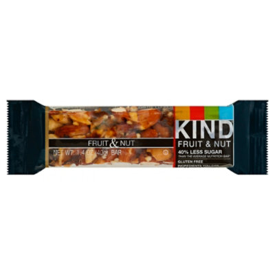 KIND Bar Fruit & Nut 40% Less Sugar - 1.4 Oz - Image 1