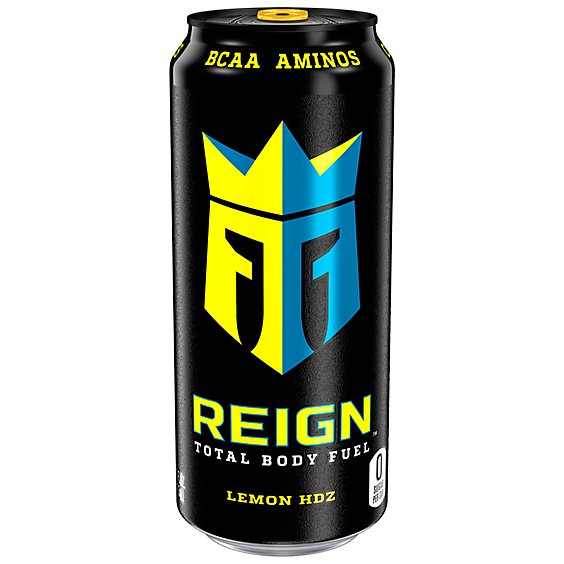 Reign Total Body Fuel Lemon HDZ Performance Energy Drink - 16 Fl. Oz.