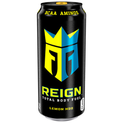 Reign Total Body Fuel Lemon HDZ Performance Energy Drink - 16 Fl. Oz. - Image 1