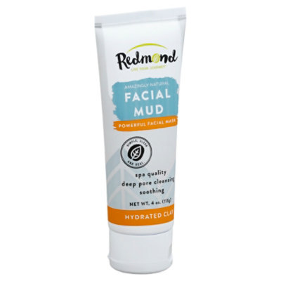 Redmond Facial Mask Facial Mud Hydrated Clay - 4 Oz