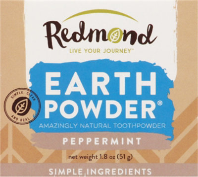 Redmond Earthpowder Peppermint - 1.8 Oz - Image 2