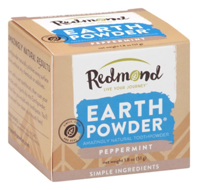 Redmond Earthpowder Peppermint - 1.8 Oz - Image 1