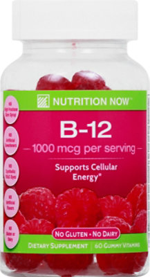 Nutrition Vitamin B12 Raspberry - 60 Oz - Image 2