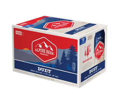 Alpine Beer Company Duet Ipa In Cans - 6-12 Fl. Oz.